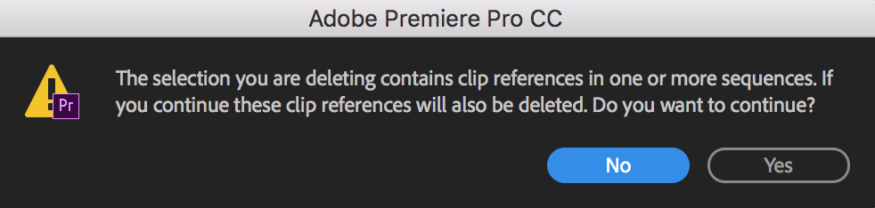 Do not delete synthetic media used in effect templates