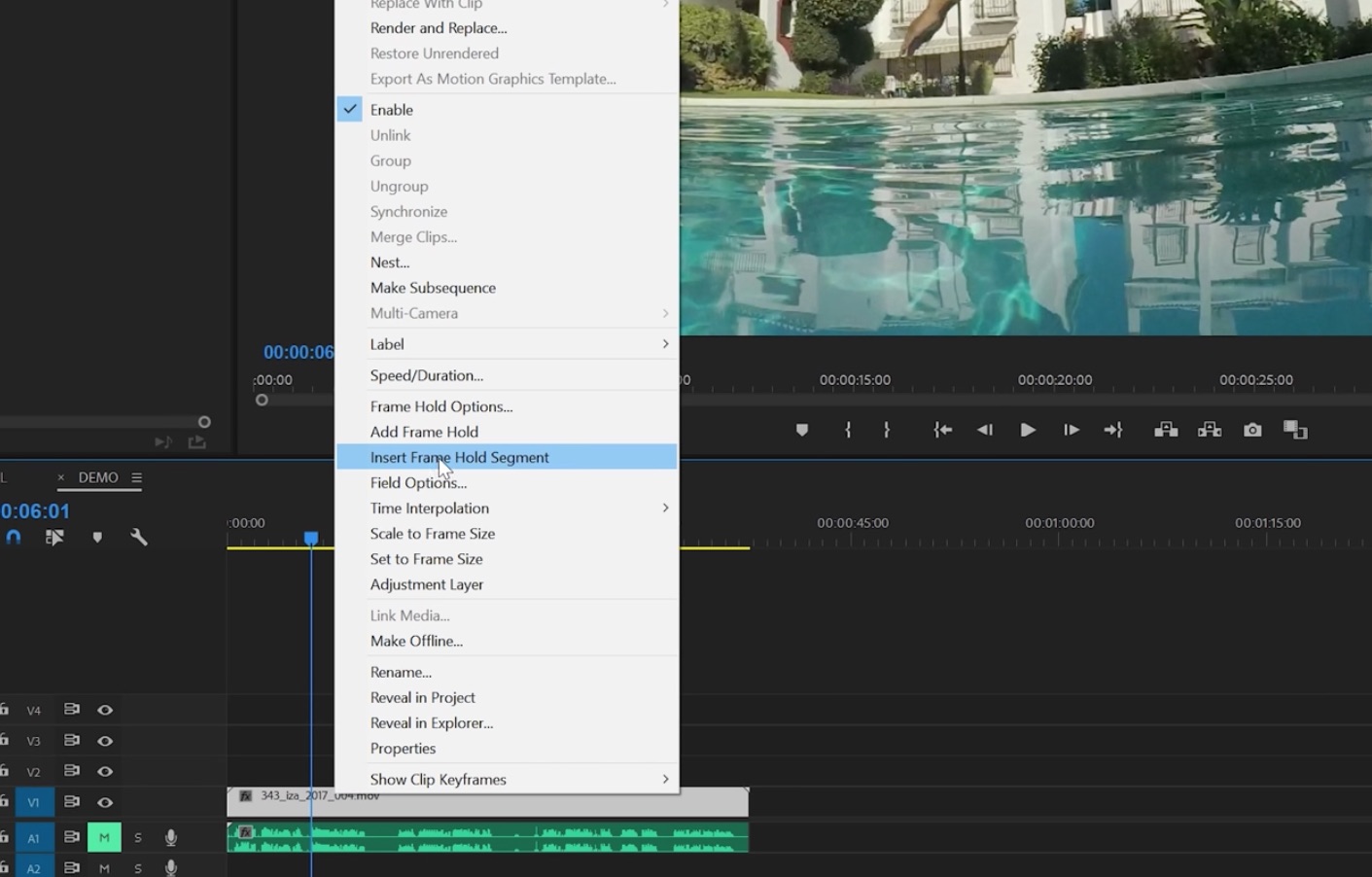 How To Add Freeze Frame In Premiere Pro 3 Ways to Freeze Frame in Premiere Pro — Premiere Bro
