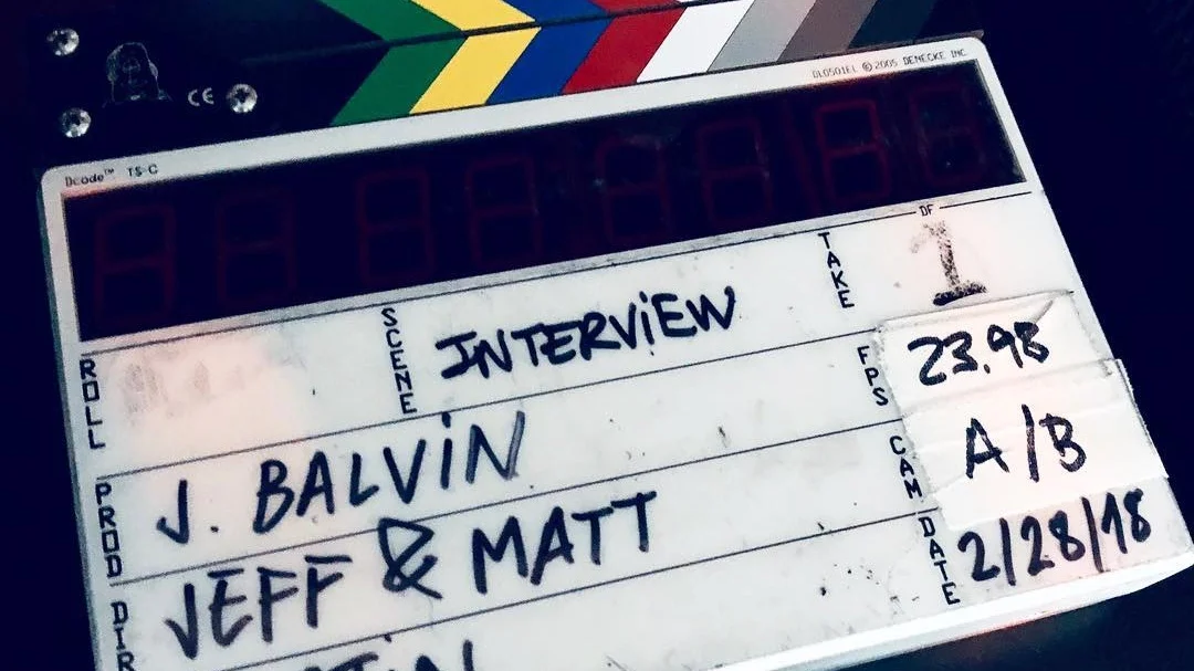 Jeff and Matt’s production slate. Photo via Jeff’s Instagram .