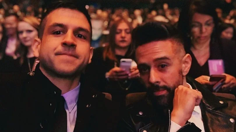 Jeff and Matt at Lincoln Center. Photo via Jeff’s Instagram .