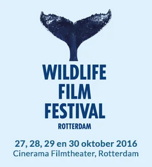 The Wildlife Film Festival in Rotterdam 2016, 27-30 October 2016. Screenings: Saturday 29th of October, 11:15 AM, Sunday 30th of October, 10:10 AM. More information: http://www.wffr.nl/
