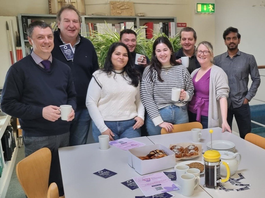 &quot;All in for International Women's Day&quot;. We hosted a coffee morning in the office supporting Women's Aid. All of the treats are from @fable.bakery ☕🥐