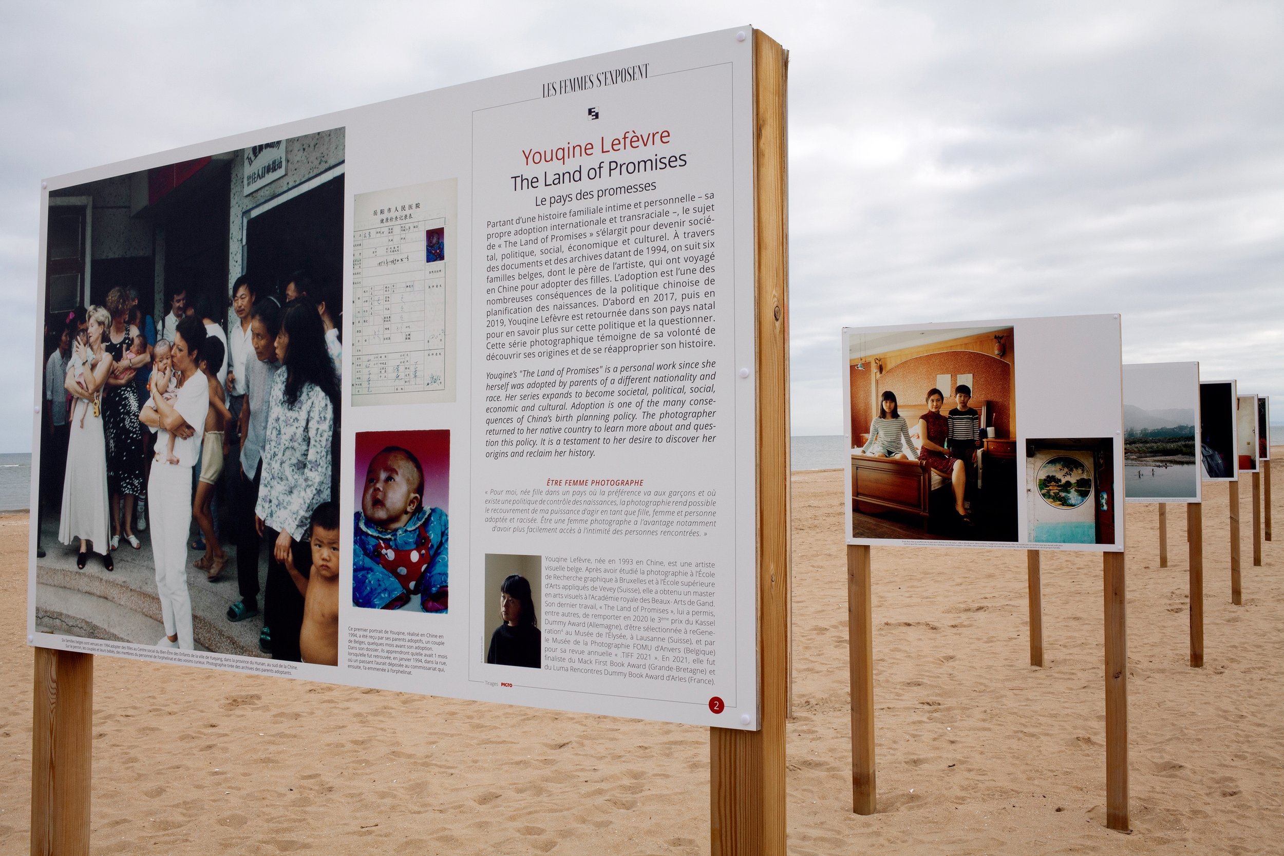  Les Femmes s’exposent, 2022 Houlgate (FR)  The Land of Promises  group exhibition 