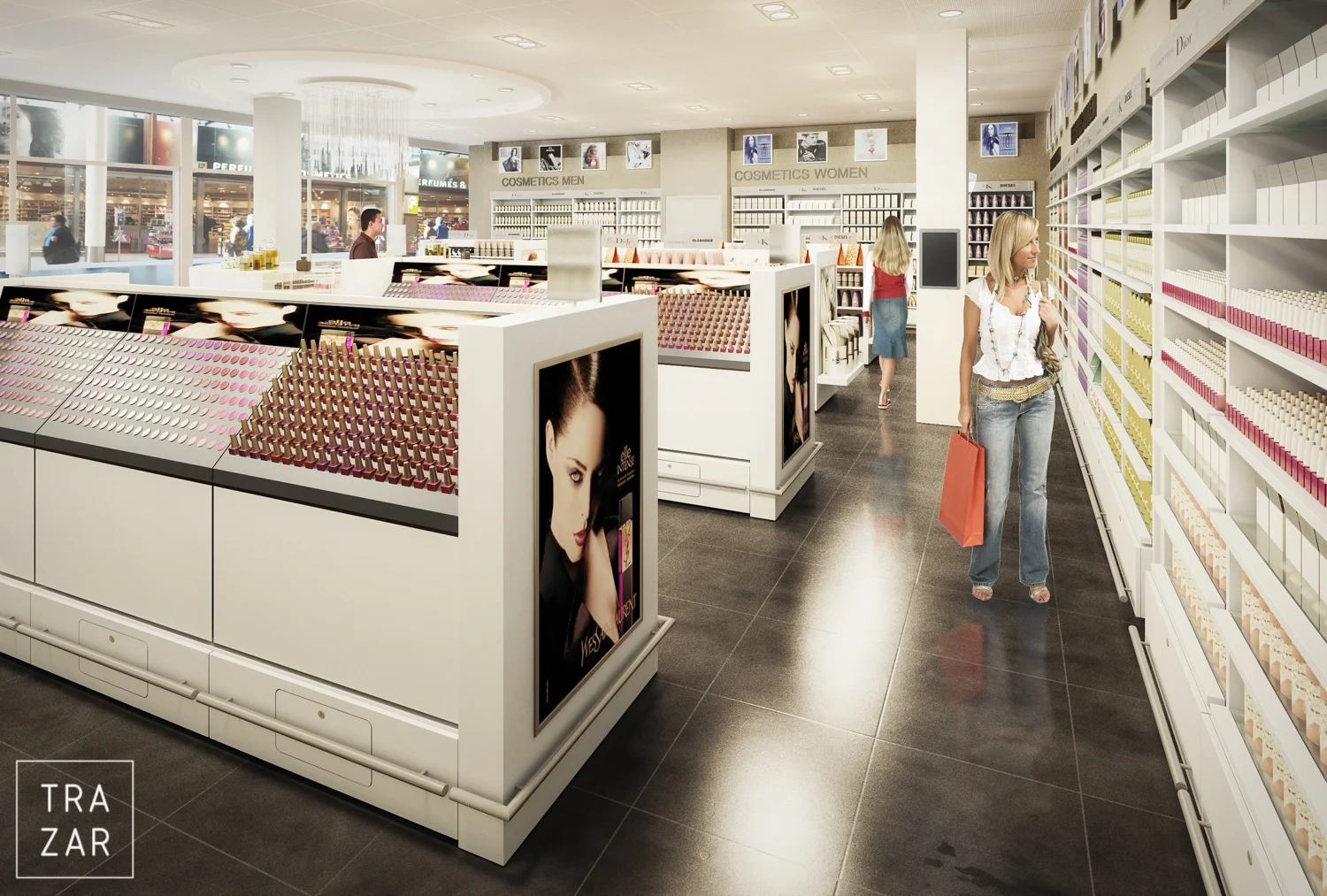 impressies van retail, winkels, detailhandel