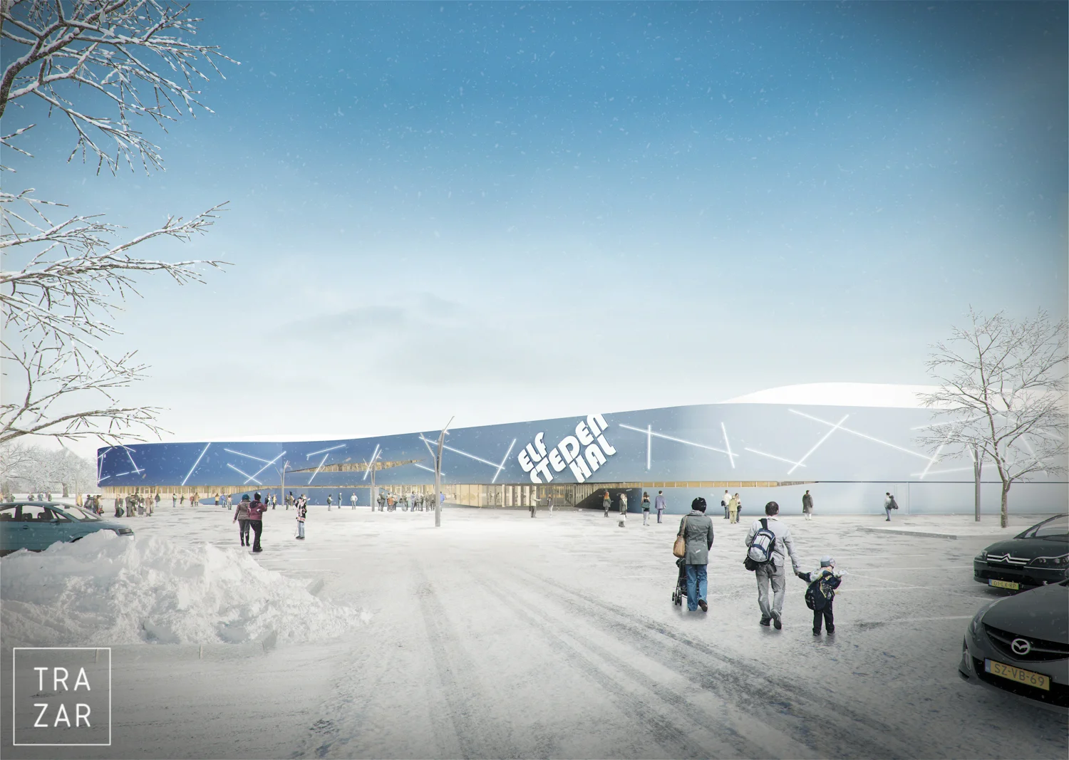 artist impressions van utiliteitsbouw