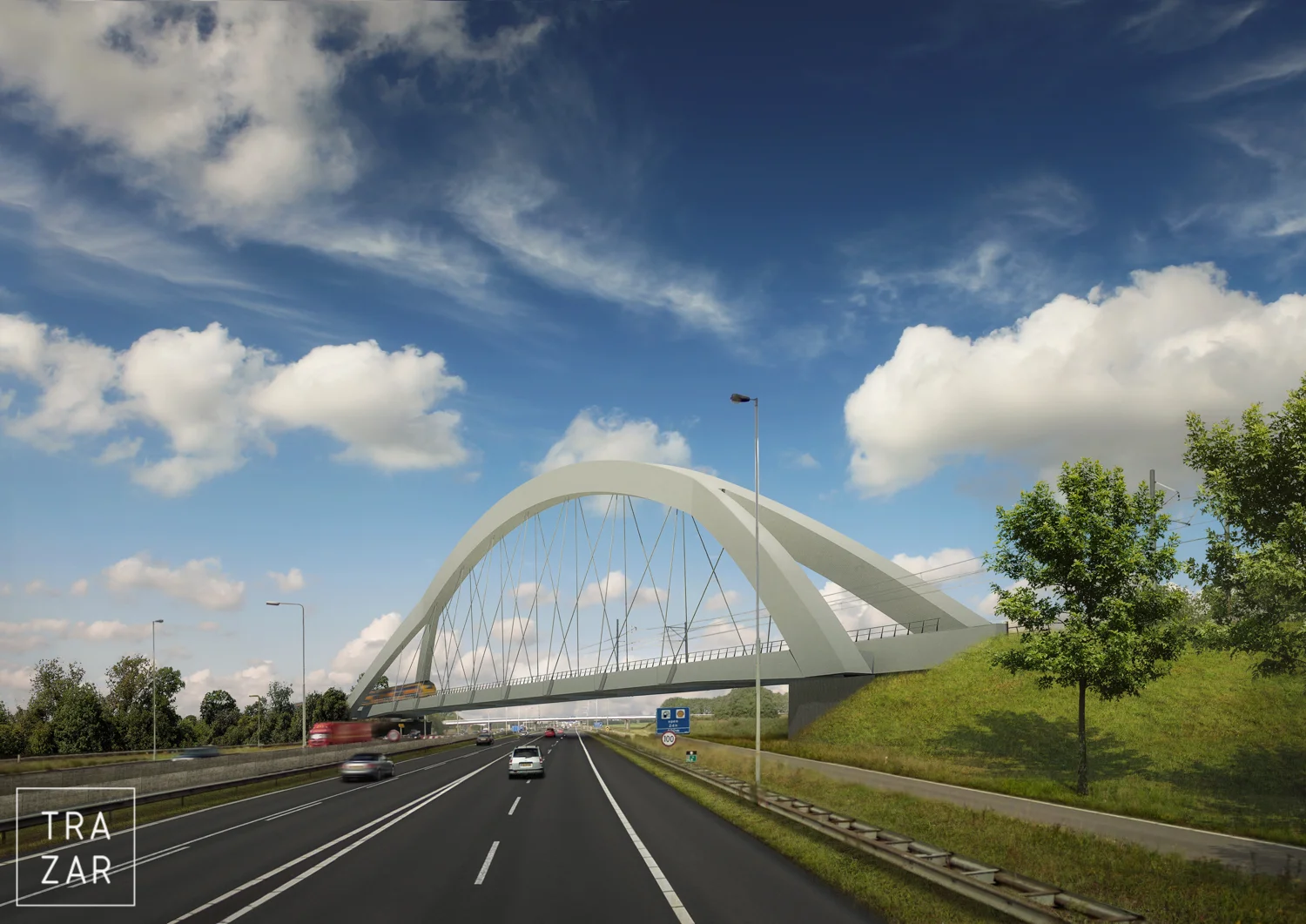 Infrastructuur viaduct