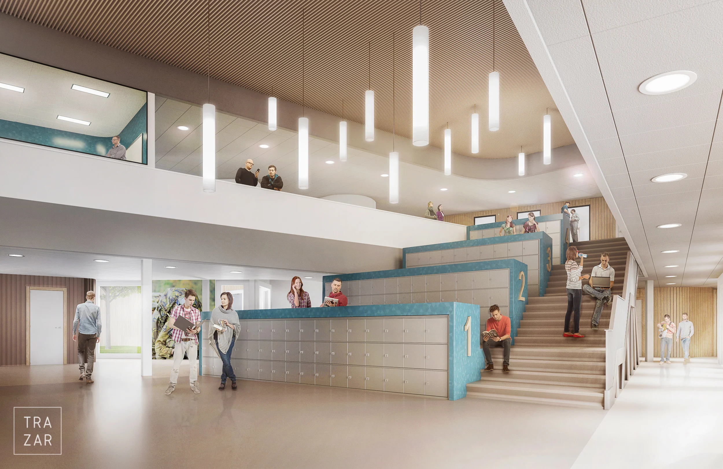 impressie interieur uniform beroepen opleiding Leeuwarden
