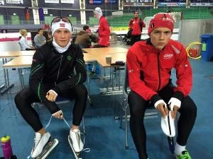 Marius og Allan på juniorlaget til NSF