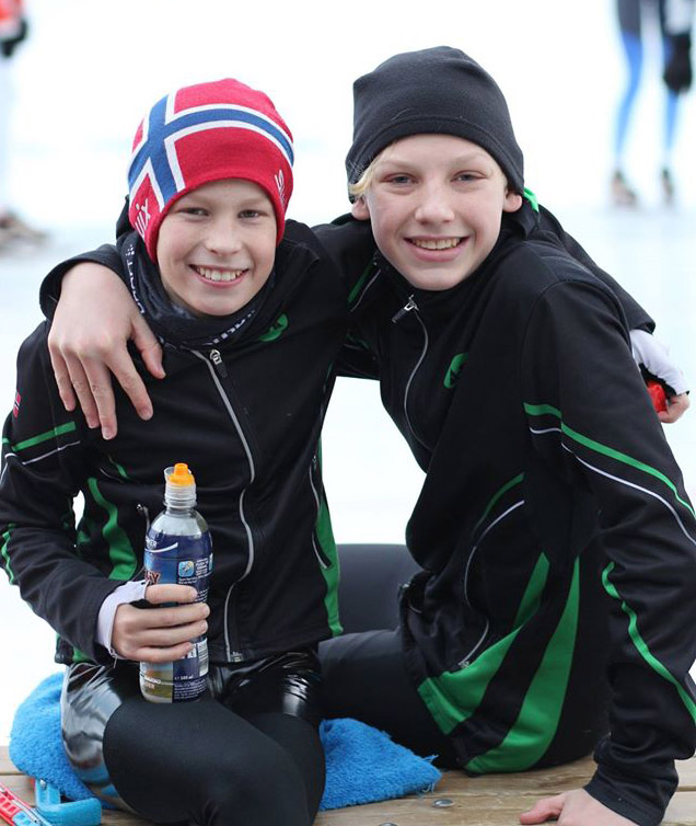 August Middelkoop og Viktor Smedstad Haukaas (Foto: Jo Wiklund)