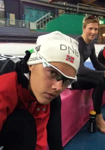 Allan (foran) og Marius (i bakgrunnen).