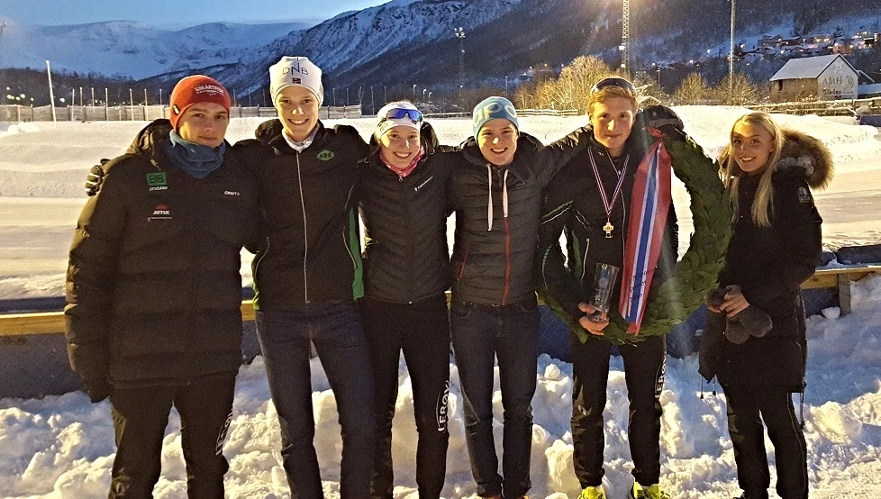 Her er ASK gjengen som "herjet" i Tromsø: Allan, Thomas, Ragne, Håkon, Marius + Camilla (foto. K.Stiansen)