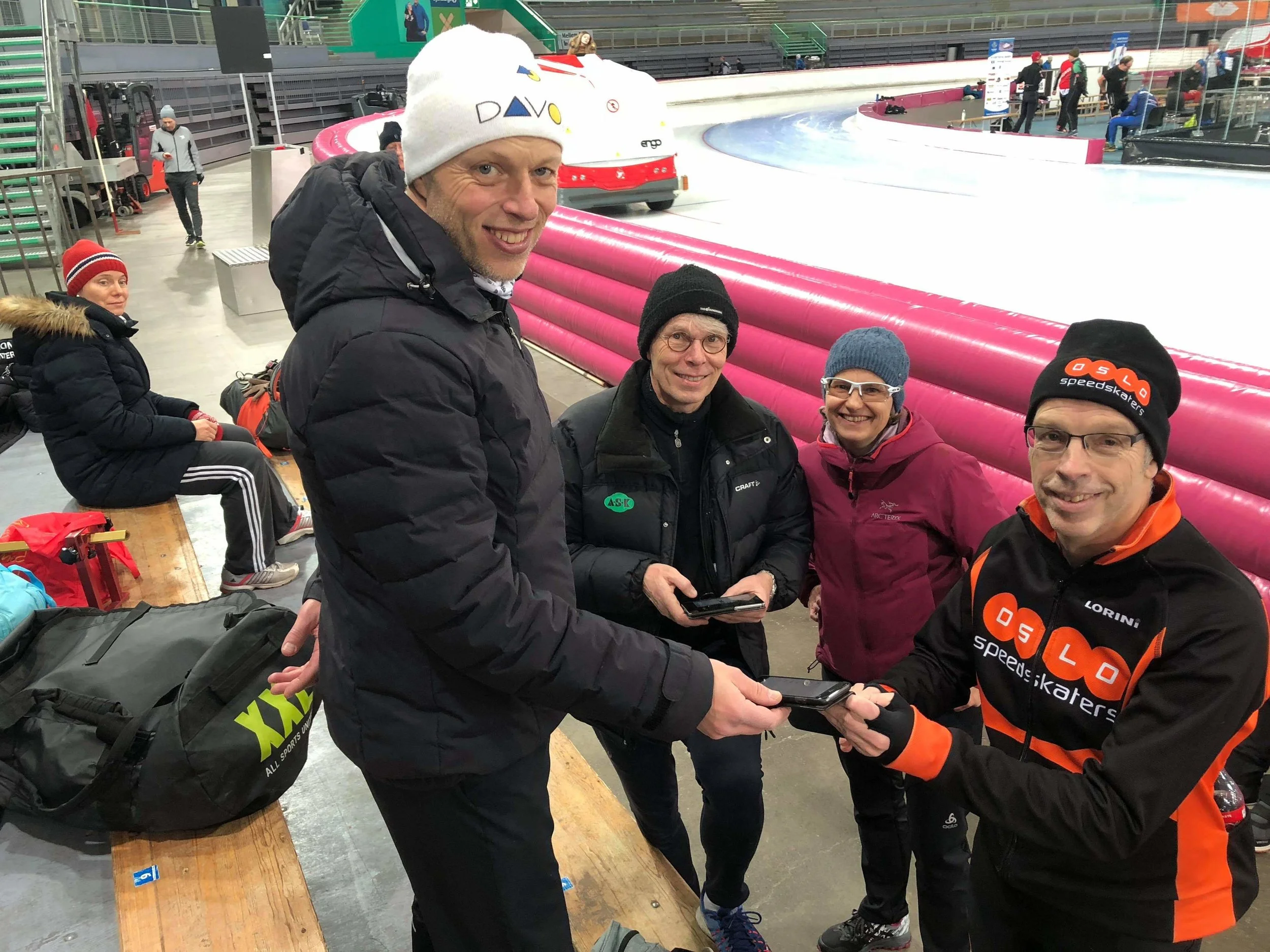 Fra venstre: Ivar Njøs, Snorre Kverndokk, Marja Haartsen og Gerrit Middelkoop