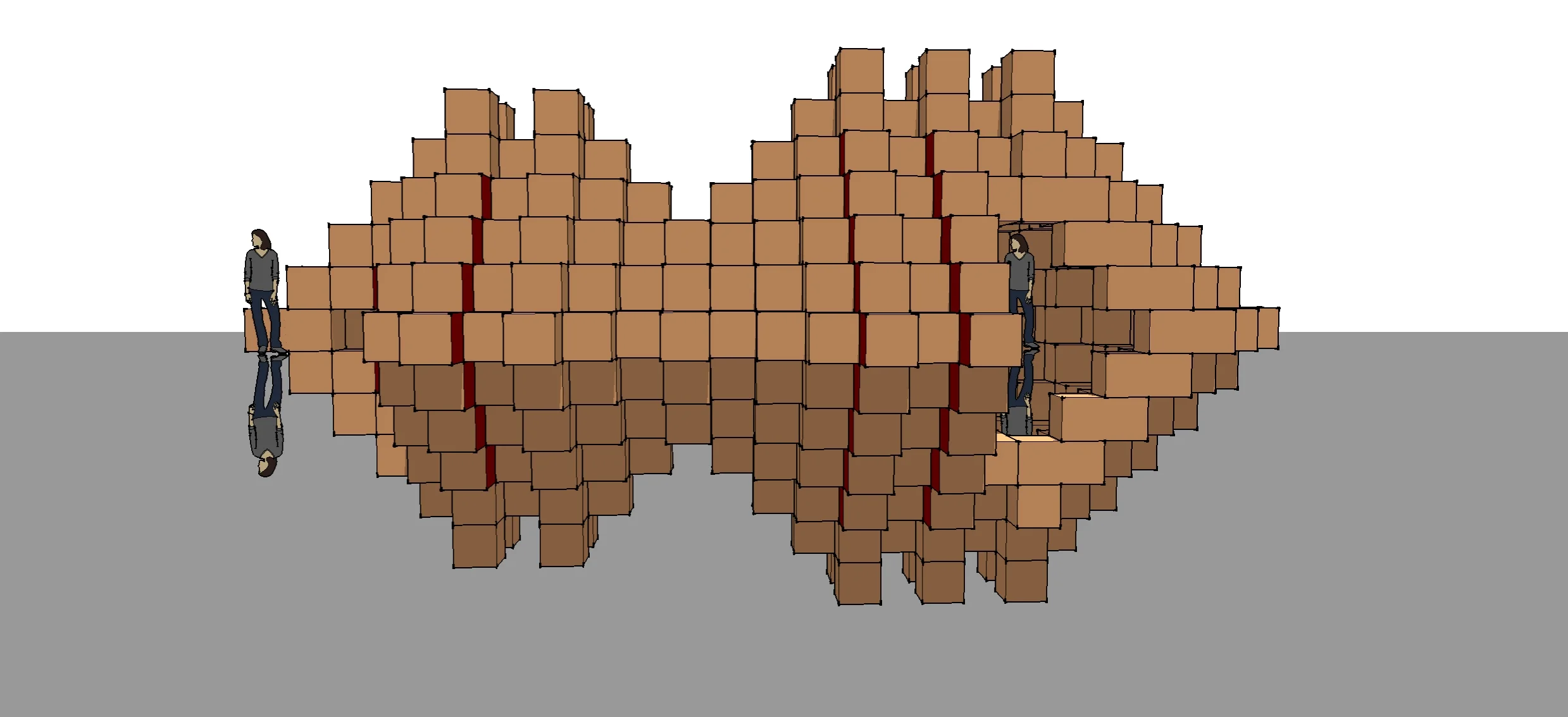 Hollow visualisation