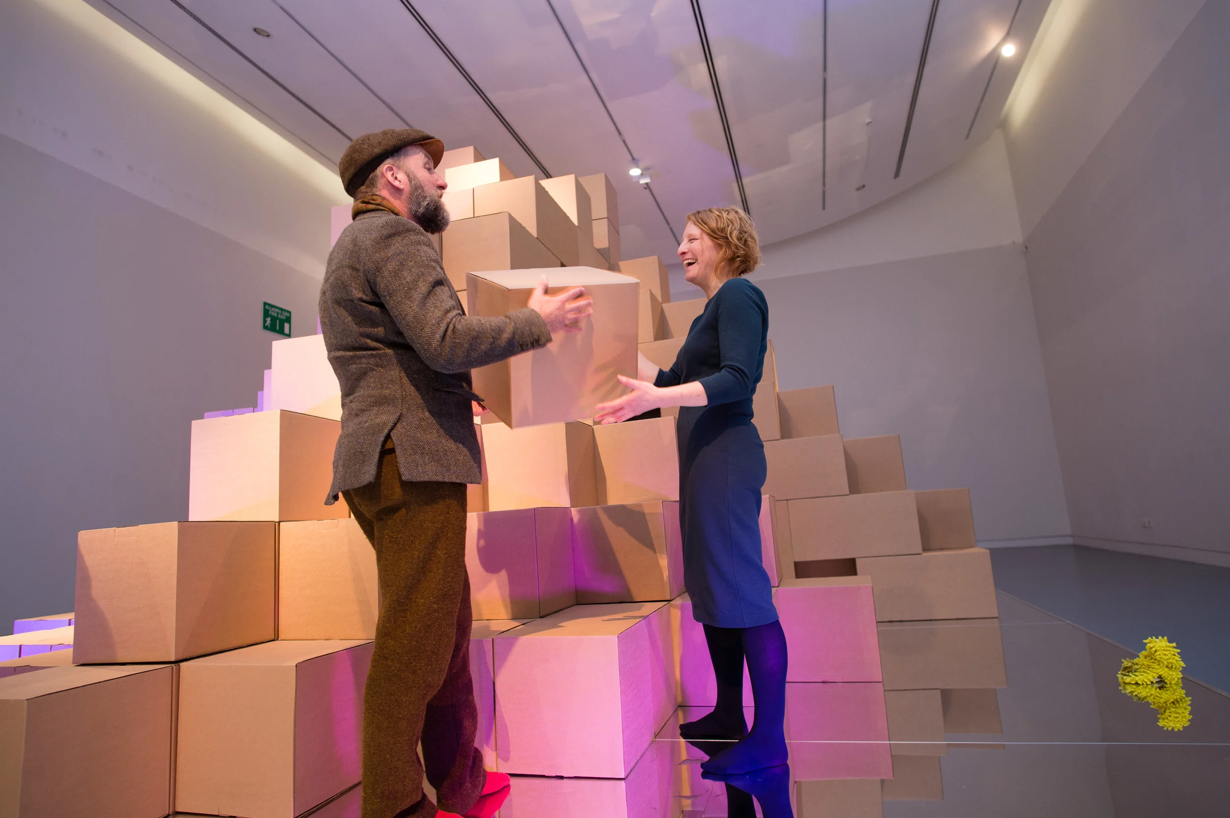  Thanks to the lovely  Marc Rees  for opening the exhibition. 