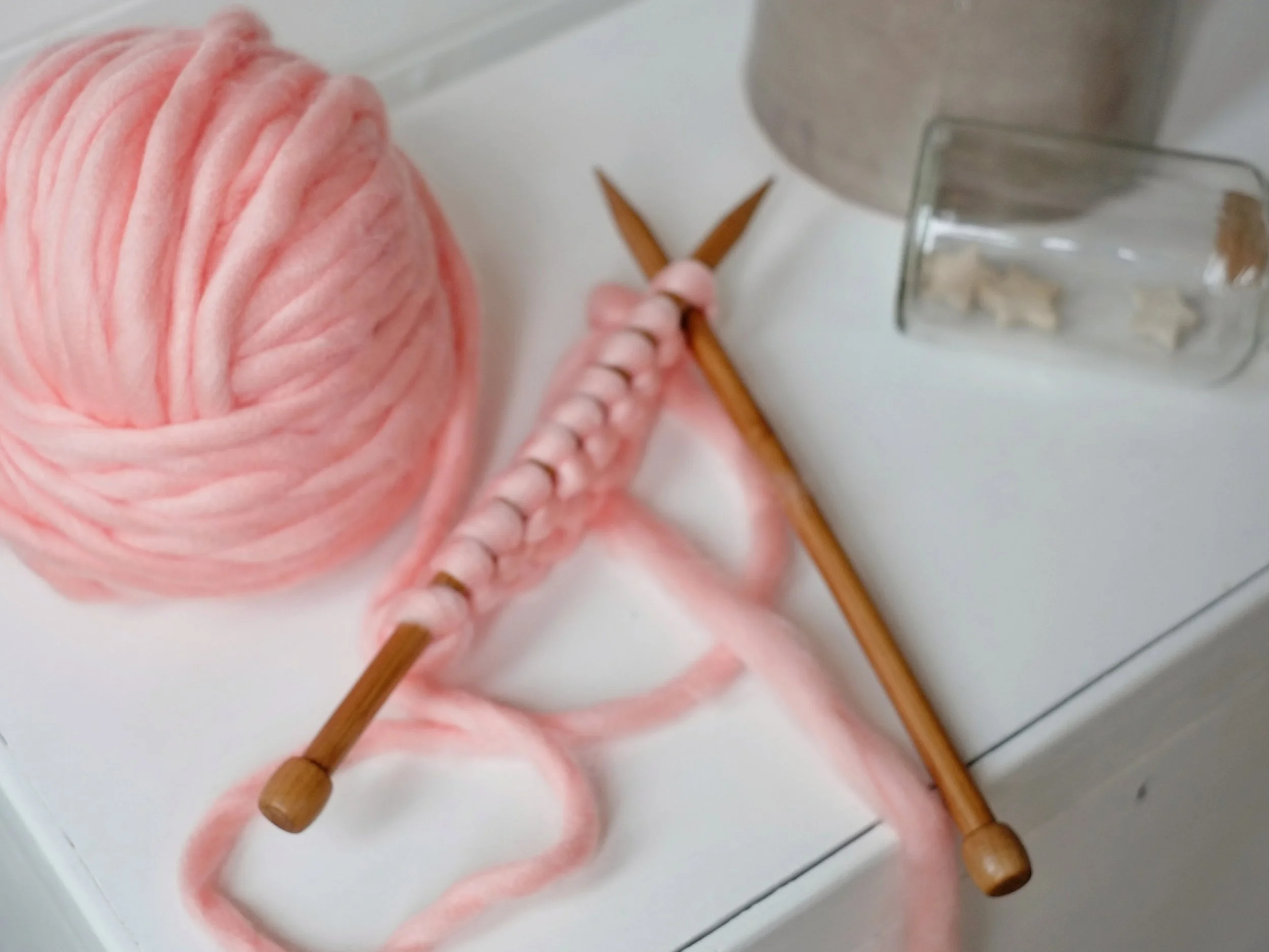 knitting crochet yarn bulky orange extreme