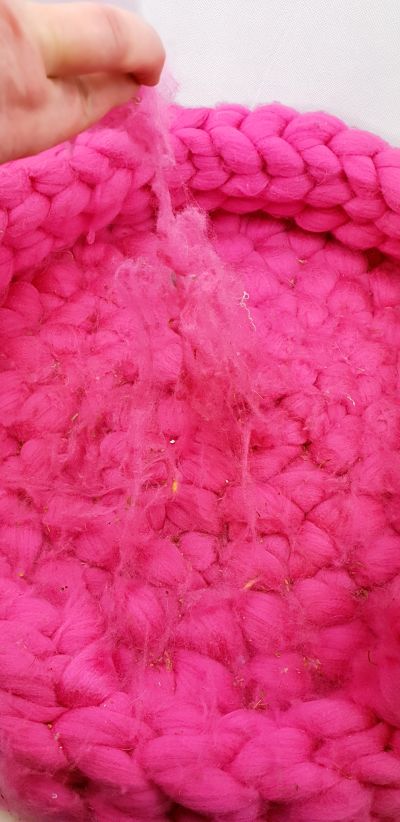 Pink dog basket giant yarn before Pulled opt.jpg