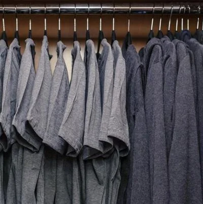 Should I wear the grey shirt today? Or the grey shirt today?