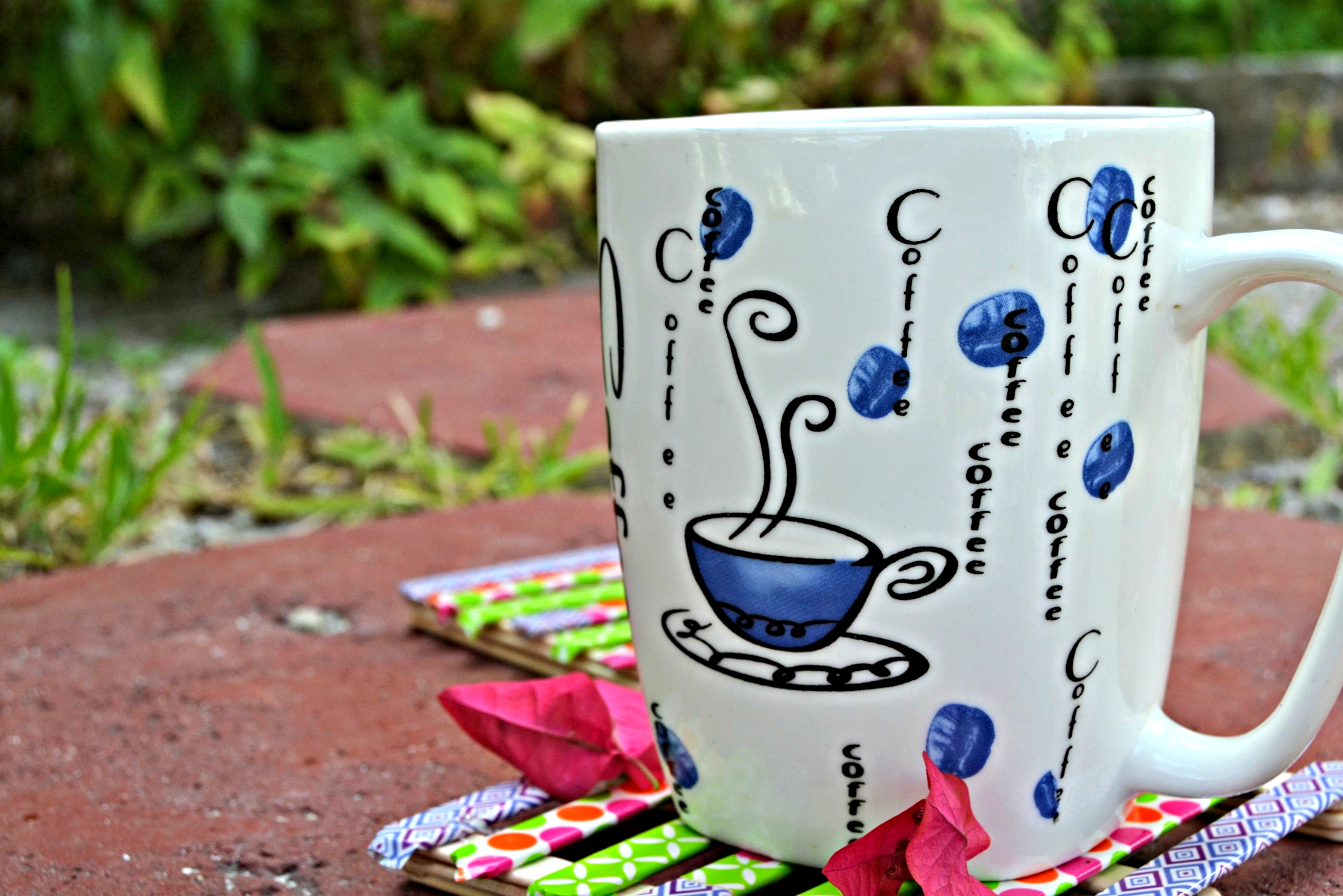 It’s fun and easy to make a set of four coasters for yourself, and these make a great gift idea!