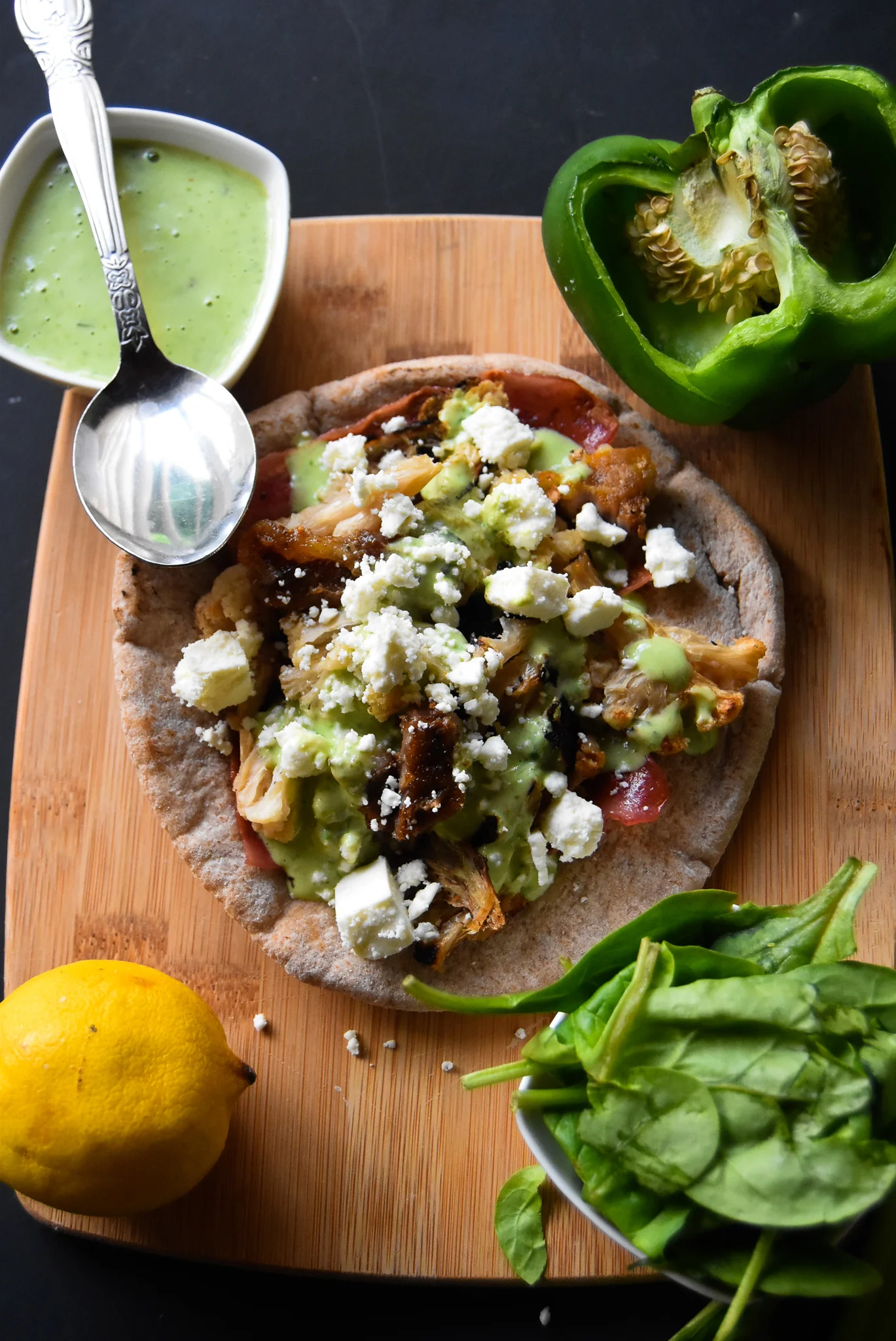 Cauliflower Shawarma Wraps with Green Tahini and Feta.jpg