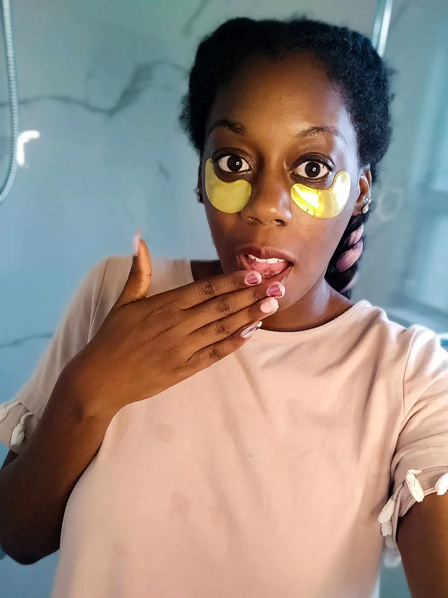 In the video below I show you guys the eye masks I’m wearing above and discuss how I’ve been healing emotionally. I apologise for cutting off the top half of my head in the first half of the video. I have no idea how I managed that. Sorry guys!