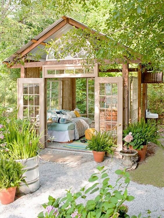 What is the budget for a garden shed