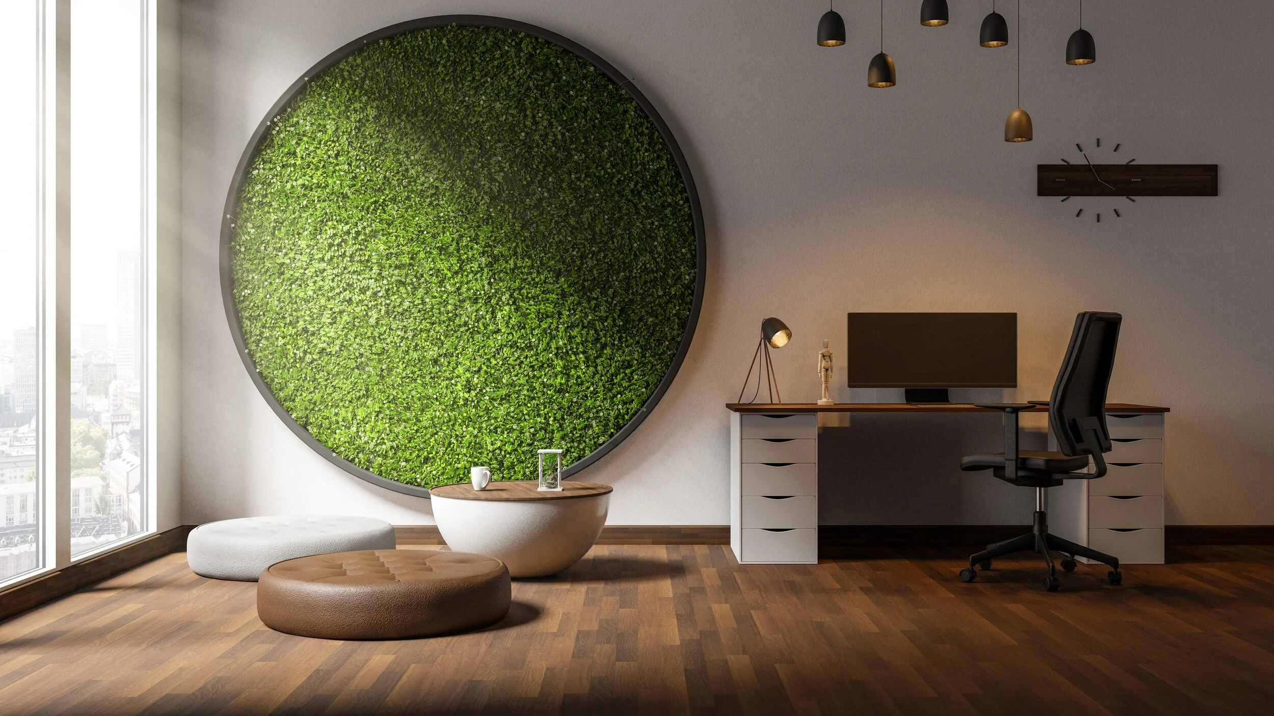 Moss Features: High Impact, Design Forward  + Healthy Alternatives