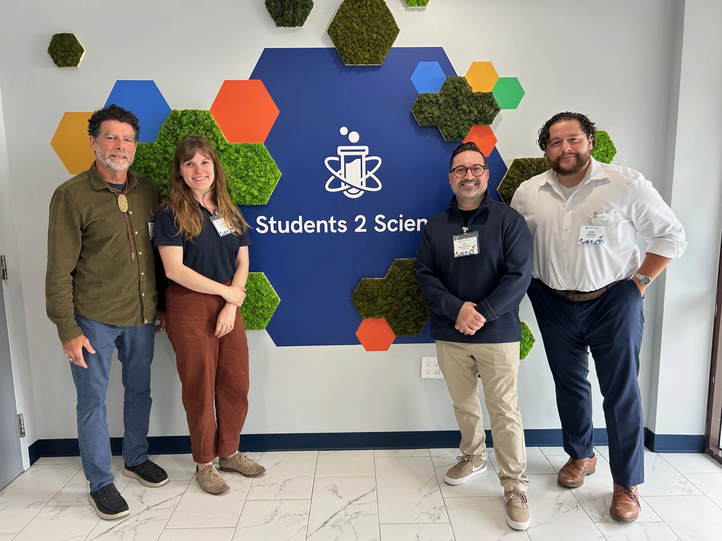 Custom Moss Wall Donated to Inspire Students in STEM Education