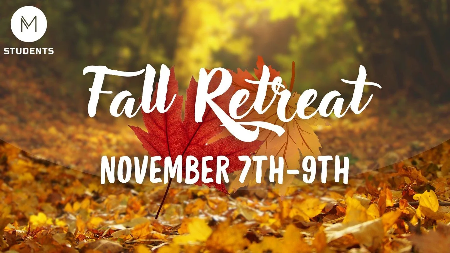 Fall Retreat registration is open! Click the link in the bio to learn more and to register.
You don't want to miss this weekend retreat at Falls Creek!
