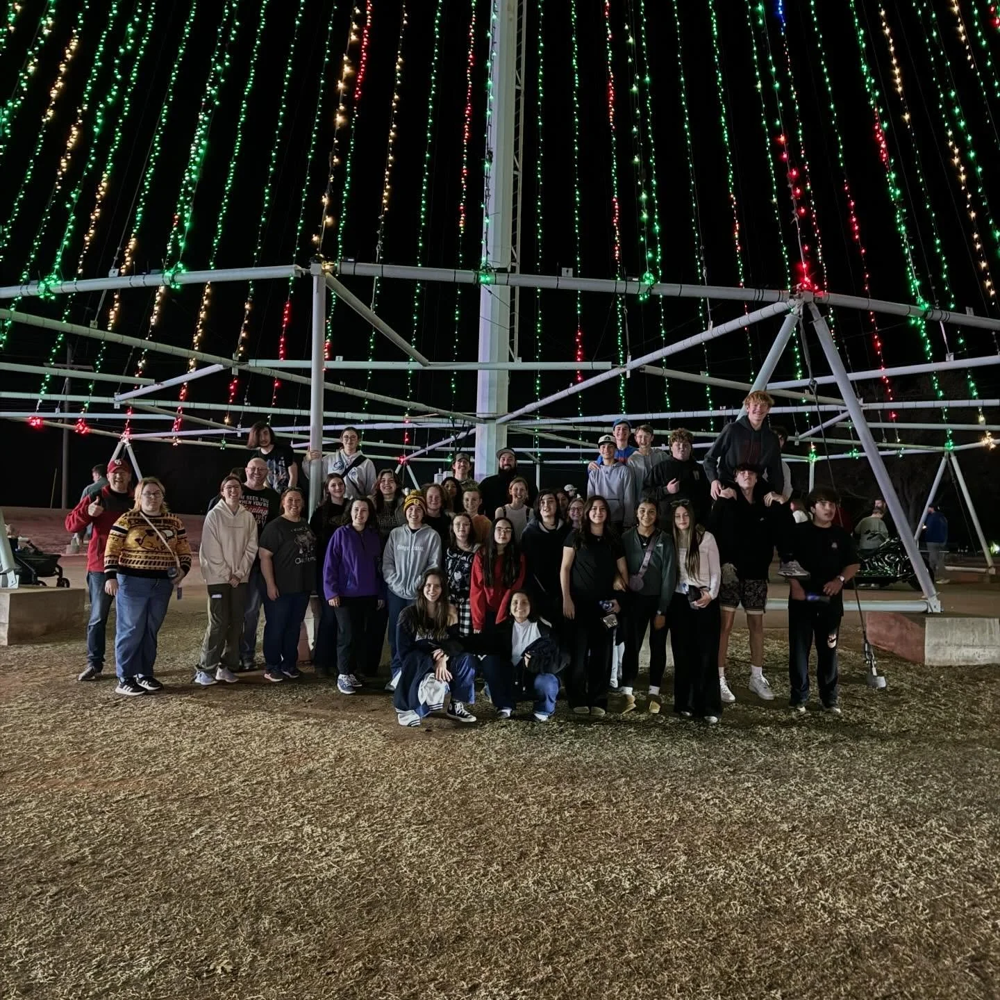 Can&rsquo;t beat Chick-fil-A, Christmas lights, and rides! 🎄