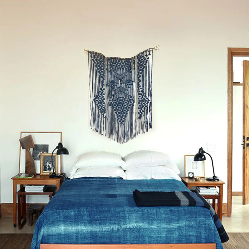 BLUE BOHEMIAN MACRAME