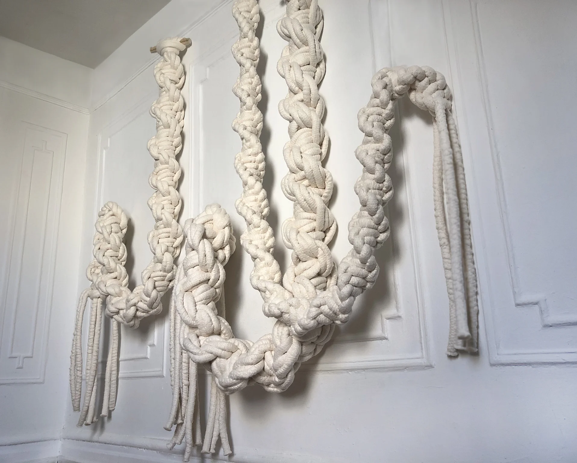 EXTRA LARGE FIBER ART STRANDS FOR PRICING PLEASE CLICK HERE , FOR CUSTOM ORDERS PLEASE USE THE CONTACT FORM.