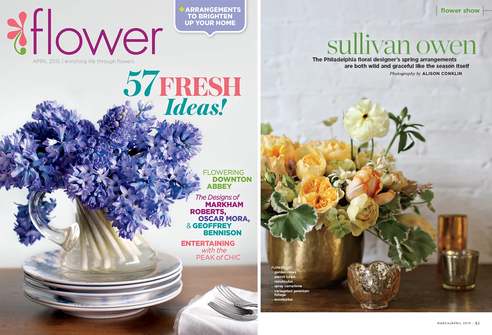 Flower Magazine April 2015