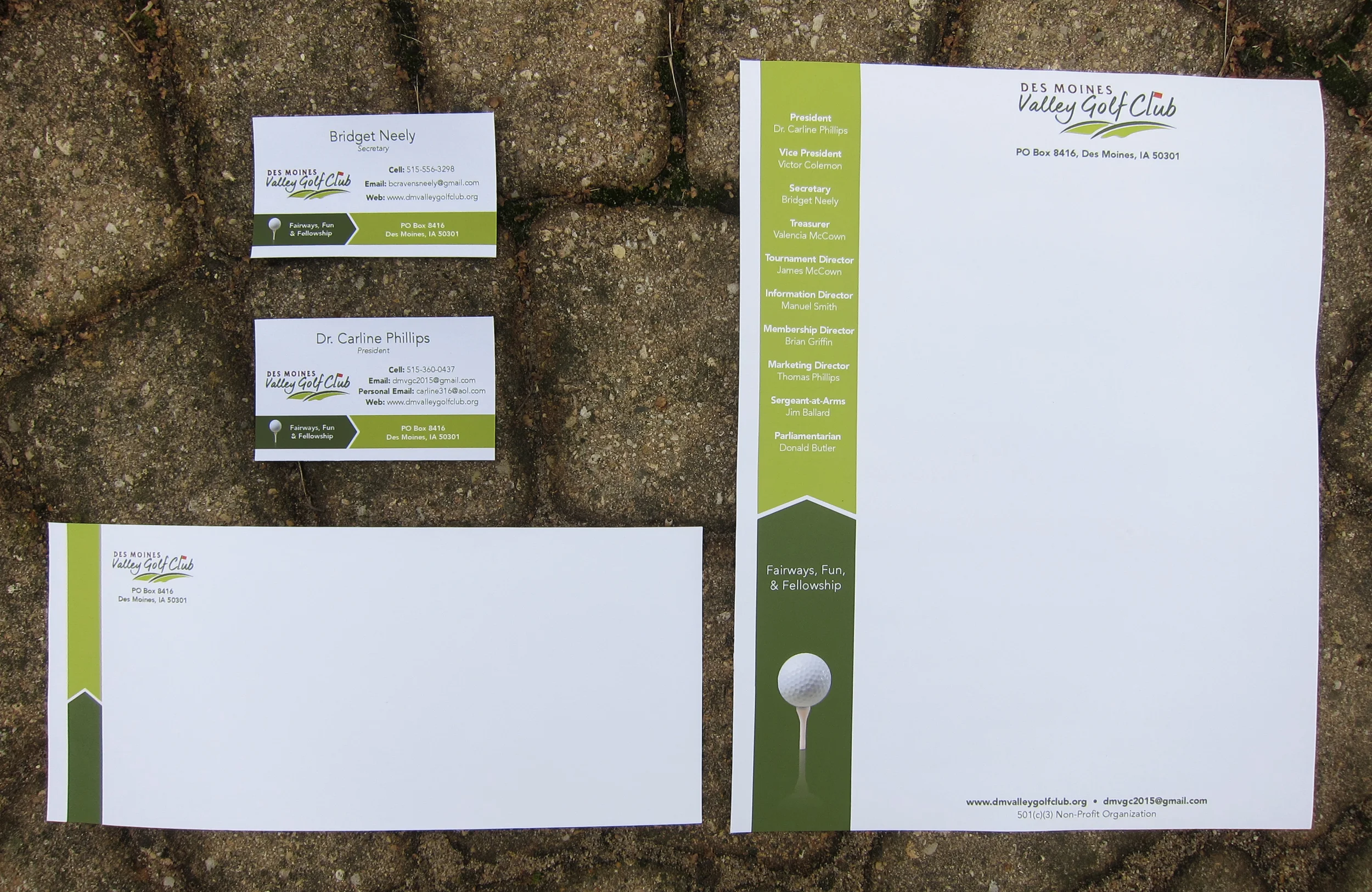 Des Moines Valley Golf Club Identity Package