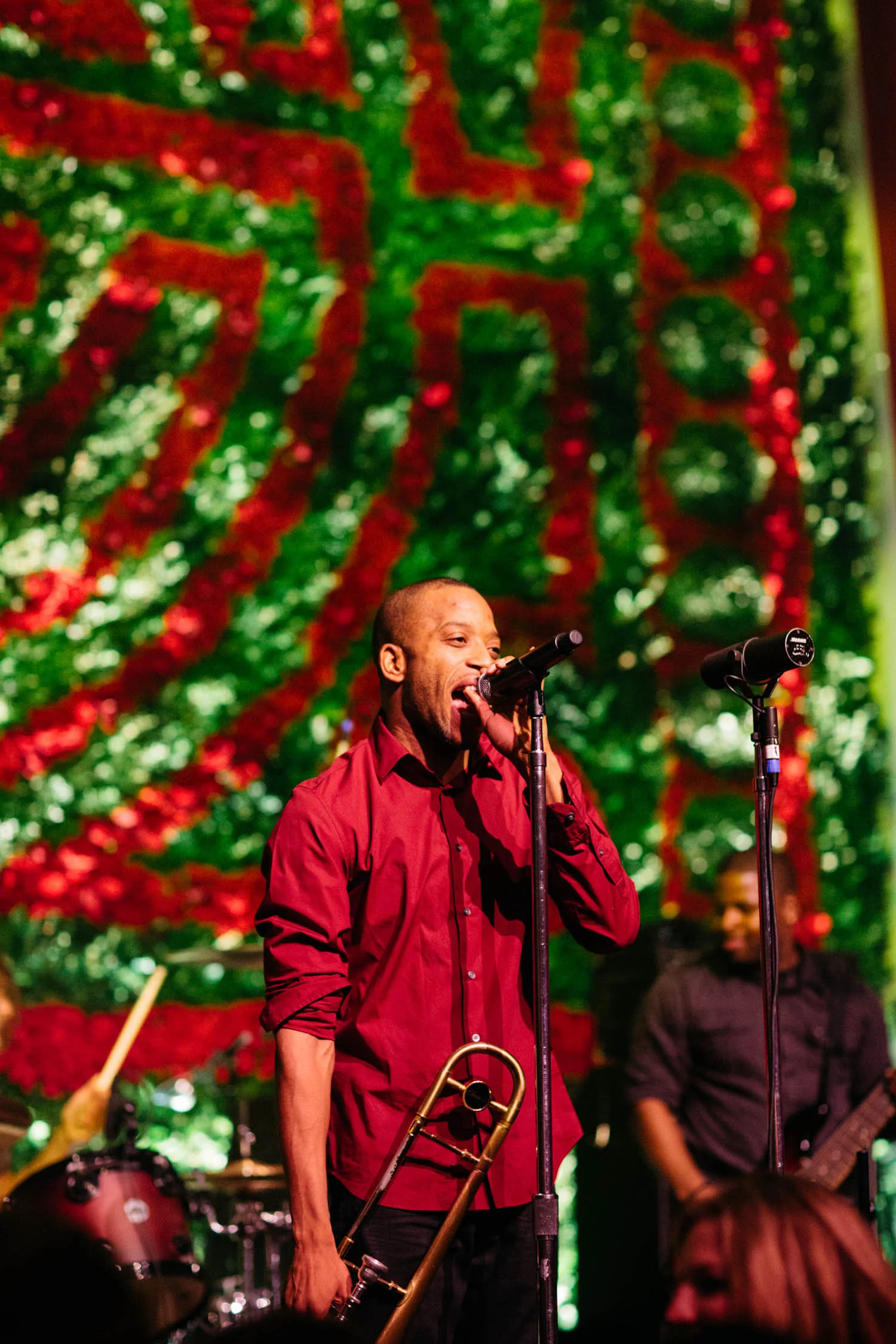 VAN WYCK Trombone Shorty performs at a debutante ball in New Orleans.