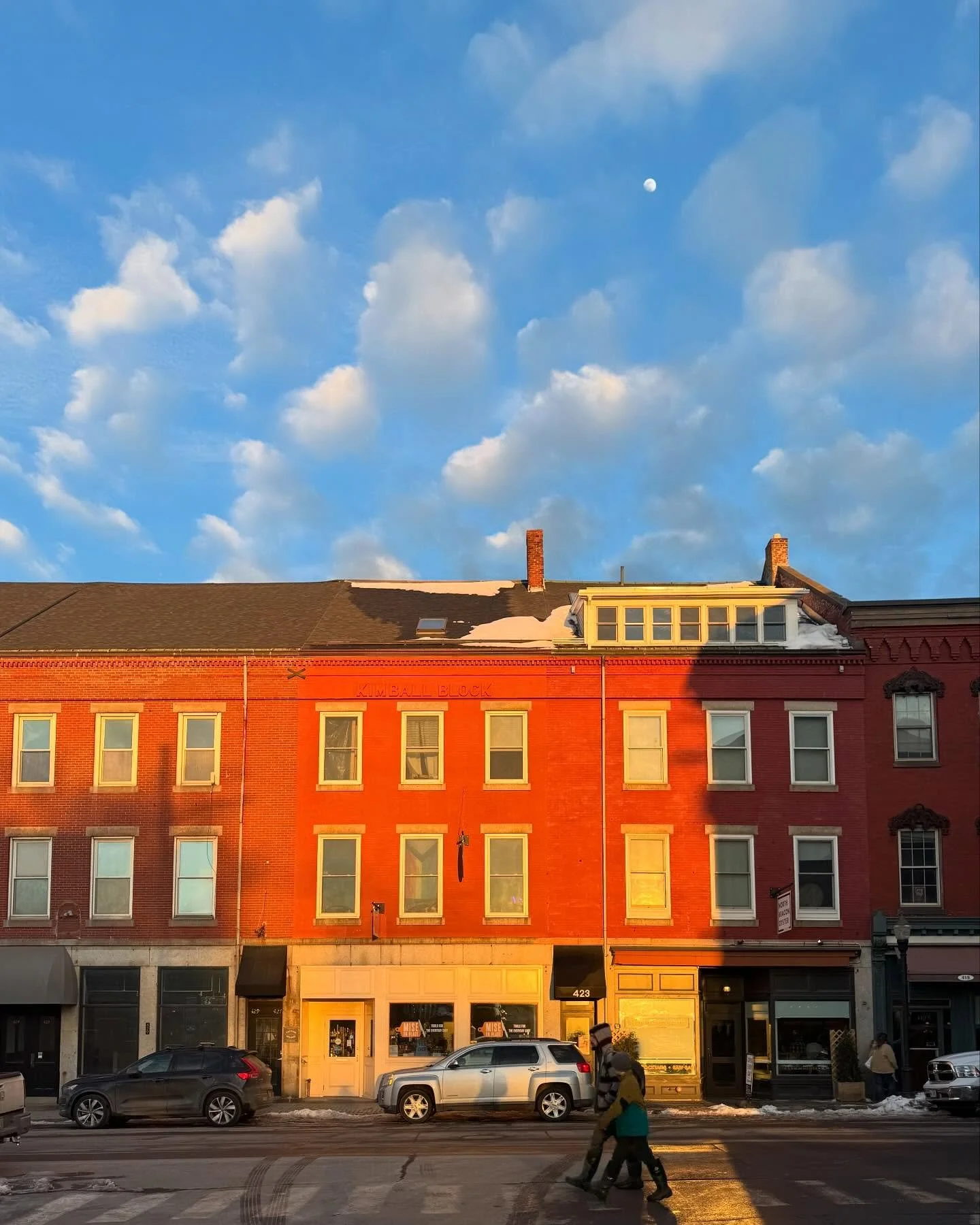 Rockland golden hour.