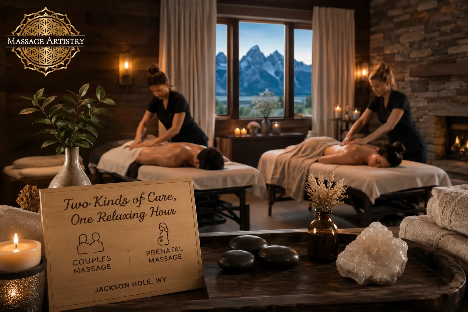 Couples &amp; Prenatal Massage in Jackson Hole: Two Kinds of Care, One Relaxing Hour