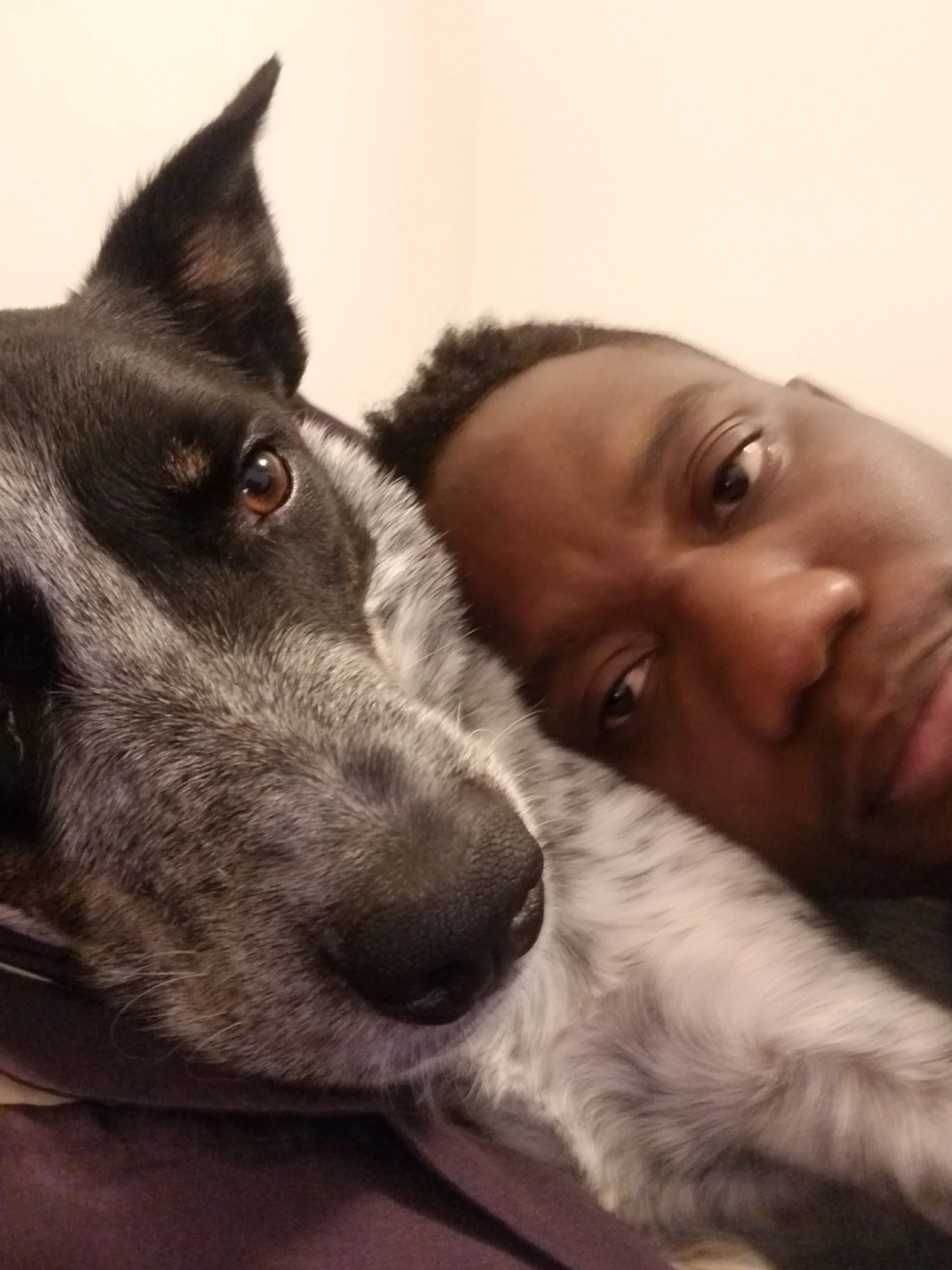 Cuddle time.