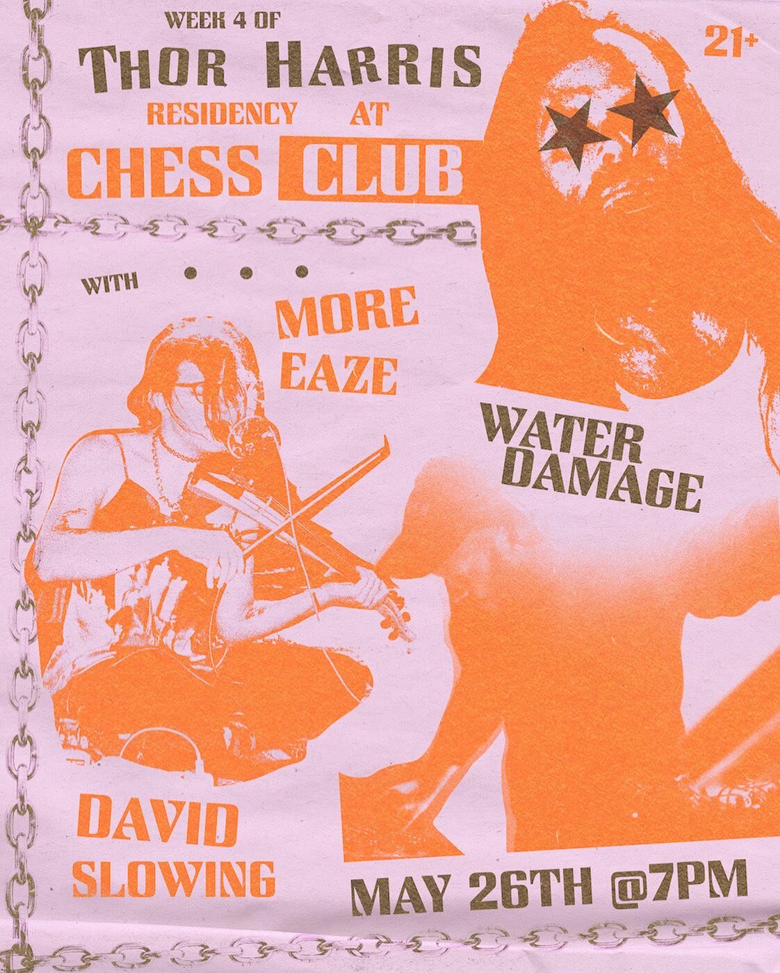 Super pumped to be joining @wwwaterdamage and @thorharris for his May residency at @chessclubaustin along with @more_eaze.