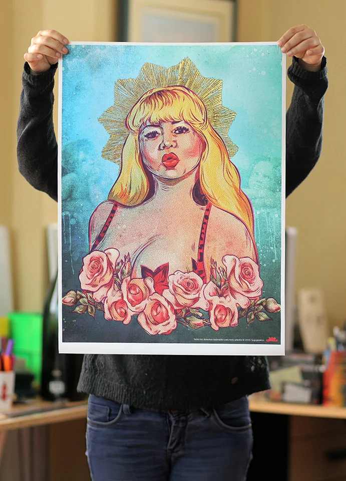 SUSY LIKE A VIRGIN Impresión en papel HQ waterproof 55 x 40 cm ---- S/.75 / US$25 1.20 x 70 cm ---- S/.130 / US$40 EN STOCK