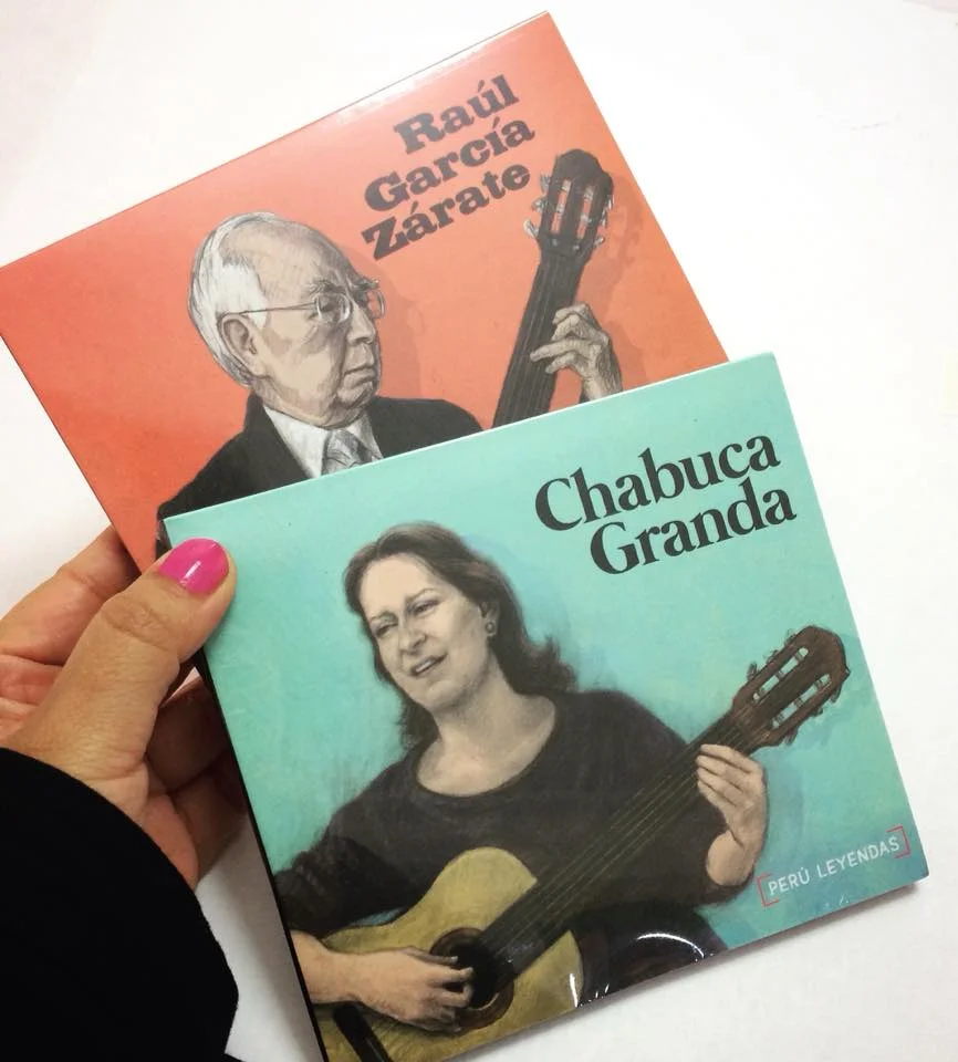 CD Colección Perú Leyendas Producido por PLAYMUSIC CHABUCA GRANDA Precio: 35 soles RAÚL GARCÍA ZÁRATE DISCO DOBLE Precio: 35 soles
