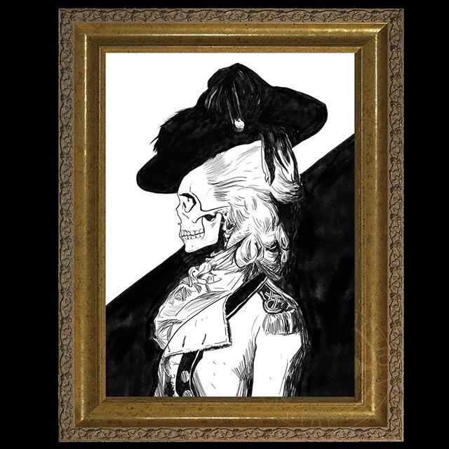 10.12.19 (After John Singleton Cooley's portrait of Mrs. Montresor, 1778)

#dapperskeleton #dapper #skeleton #skull #fashion #style #logicink #drawing #illustration #tradition #art #ink #inktober #inktober2019 #18thcentury #gentleman #18thcenturyfash
