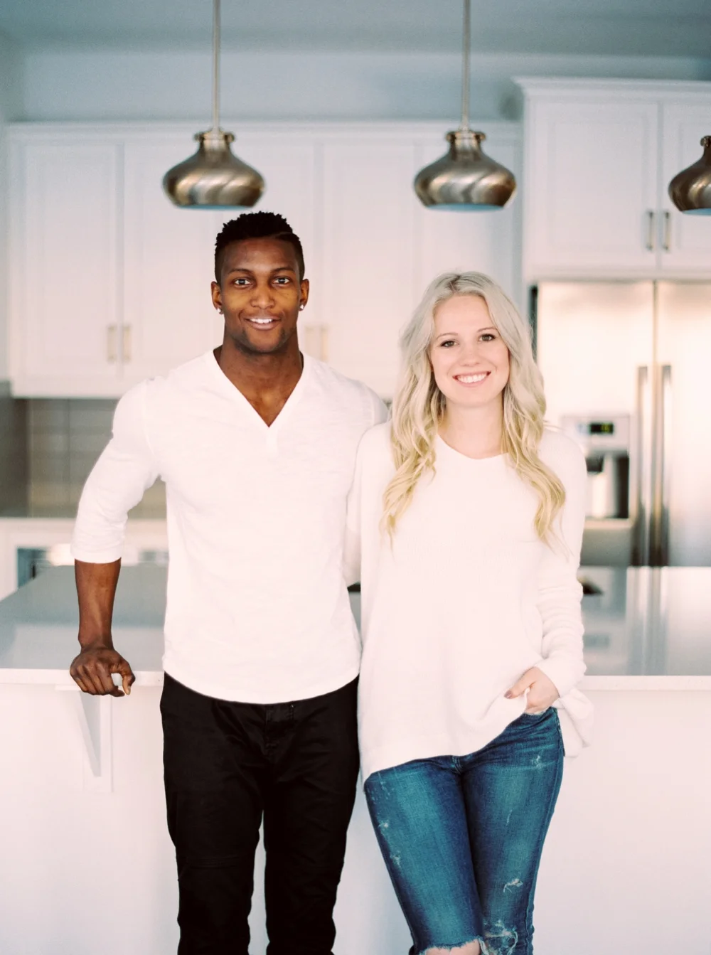 Couples Photographer | In home engagement session | Calgary couples photography