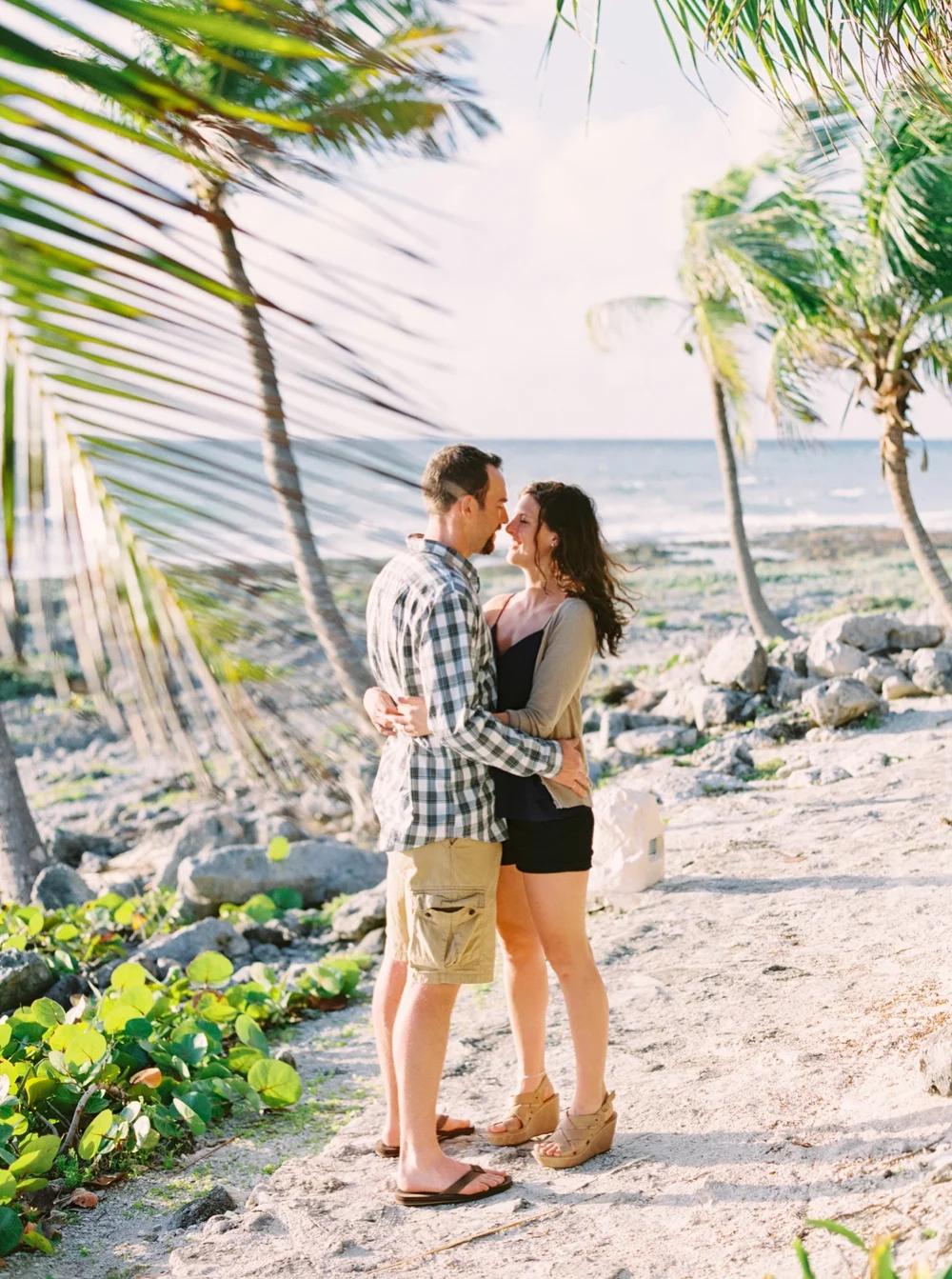 Destination wedding photographer | beach engagement session | Calgary wedding photographers | Mexico wedding photography