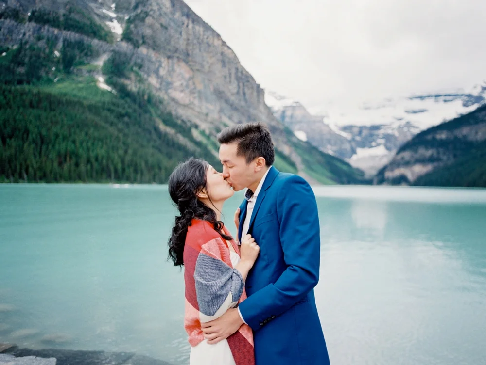 Calgary wedding photographers | Banff engagement photography | Lake Louise engagement session | mountains | rocky mountain wedding | vacation photography