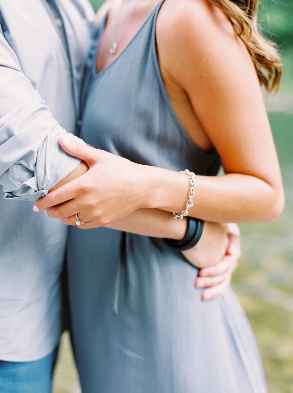 Calgary Wedding Photographers | Downtown Calgary Engagement Session | Mission River Session | Ducks Engagement Photography