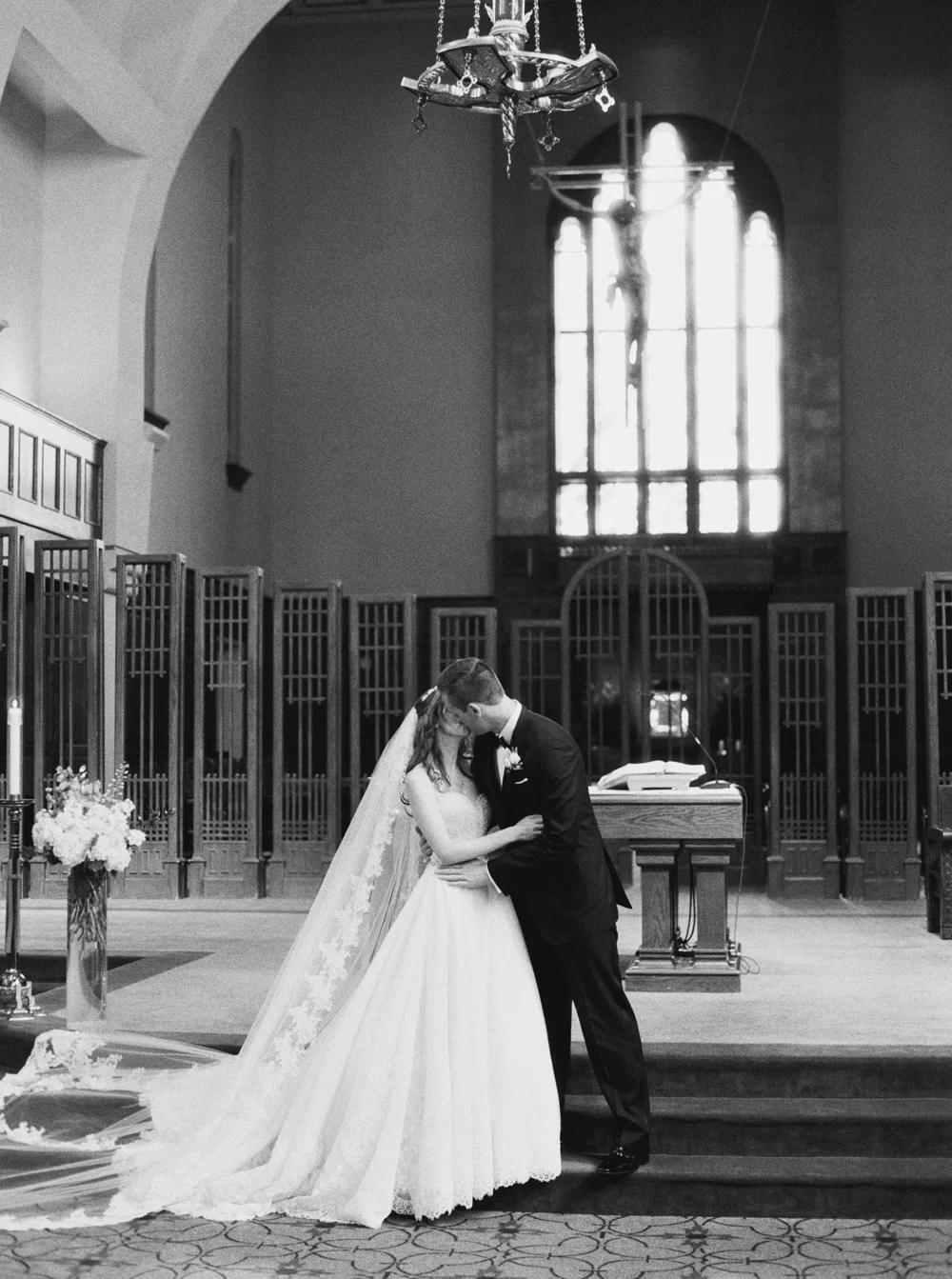 Calgary Wedding Photographer | Canmore Wedding Photographers | Banff Wedding Photography | Fairmont Palliser | Calgary Church | Blue bridesmaids