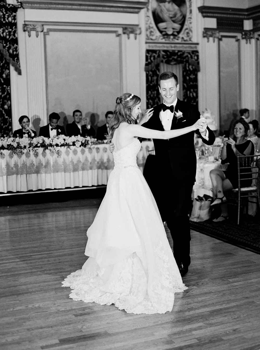 Calgary Wedding Photographer | Canmore Wedding Photographers | Banff Wedding Photography | Fairmont Palliser | Calgary Church | Blue bridesmaids