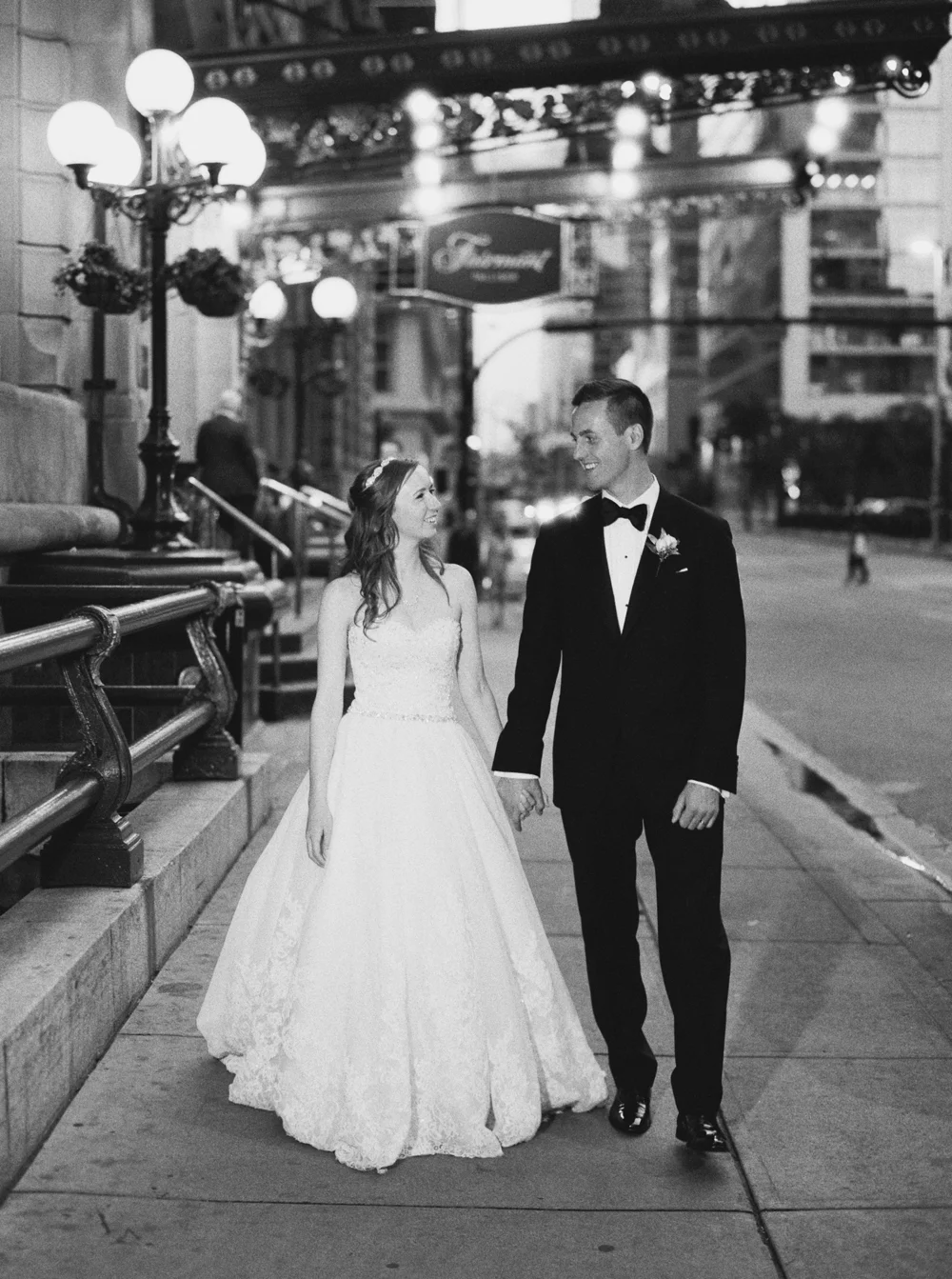 Calgary Wedding Photographer | Canmore Wedding Photographers | Banff Wedding Photography | Fairmont Palliser | Calgary Church | Blue bridesmaids