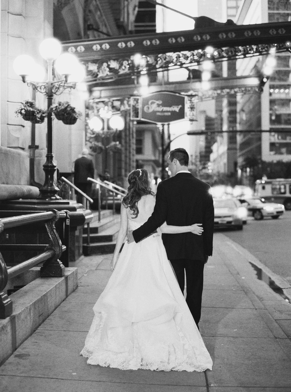 Calgary Wedding Photographer | Canmore Wedding Photographers | Banff Wedding Photography | Fairmont Palliser | Calgary Church | Blue bridesmaids