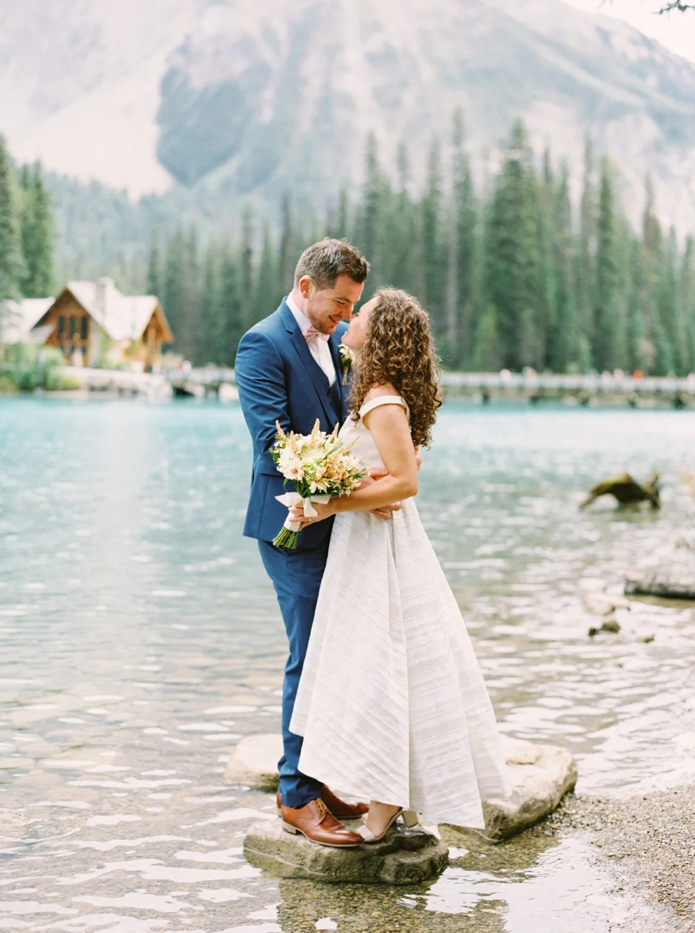 Calgary Wedding Photographers | Emerald Lake Lodge Photography | Rocky Mountains Elopement